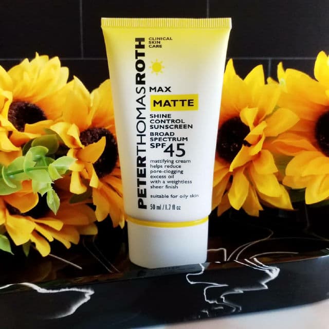 Peter Thomas Roth Max Matte Shine Control Sunscreen Broad Spectrum SPF 45 review photo by Hendrika01