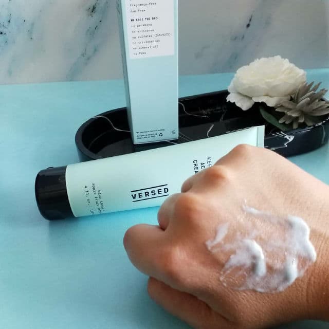 Versed Keep the Peace Acne-Calming Cream Cleanser review photo by Hendrika01