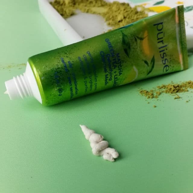 Purlisse Matcha Green Tea + Lemon Detoxifying Charcoal Mask review photo by Hendrika01