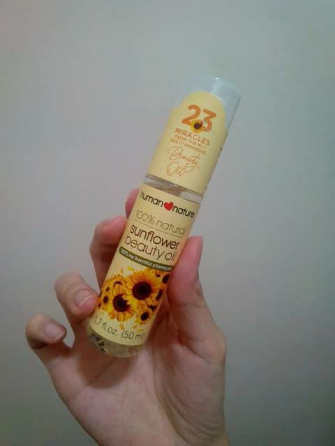 Human Heart Nature Sunflower Beauty Oil review photo by dskinn