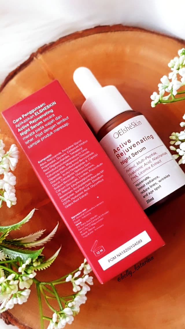 ElsheSkin Active Rejuvenating Night Serum review photo by Hollykatarina