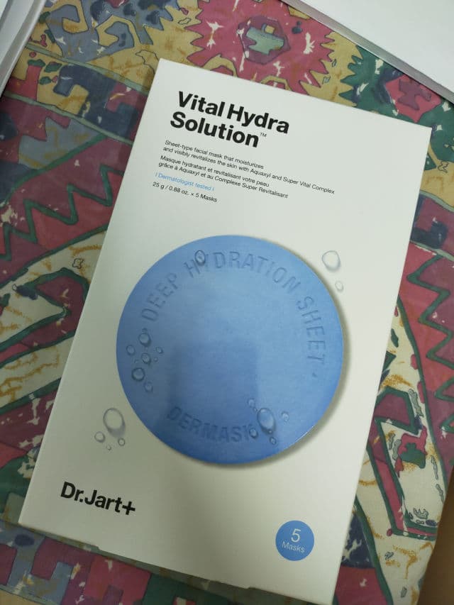 Dr. Jart+ Dermask Water Jet Vital Hydra Solution review photo by Huiyan