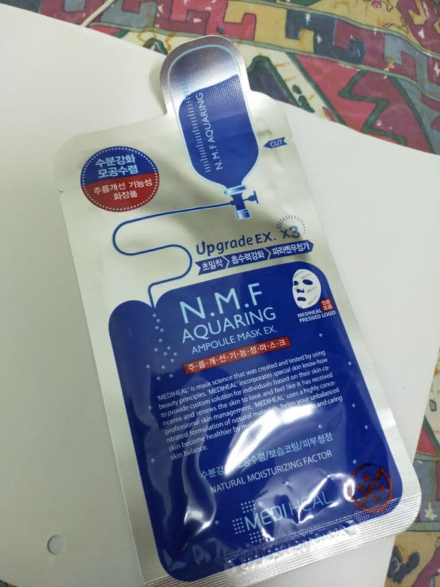 MEDIHEAL N.M.F Aquaring Ampoule Mask Ex review photo by Huiyan