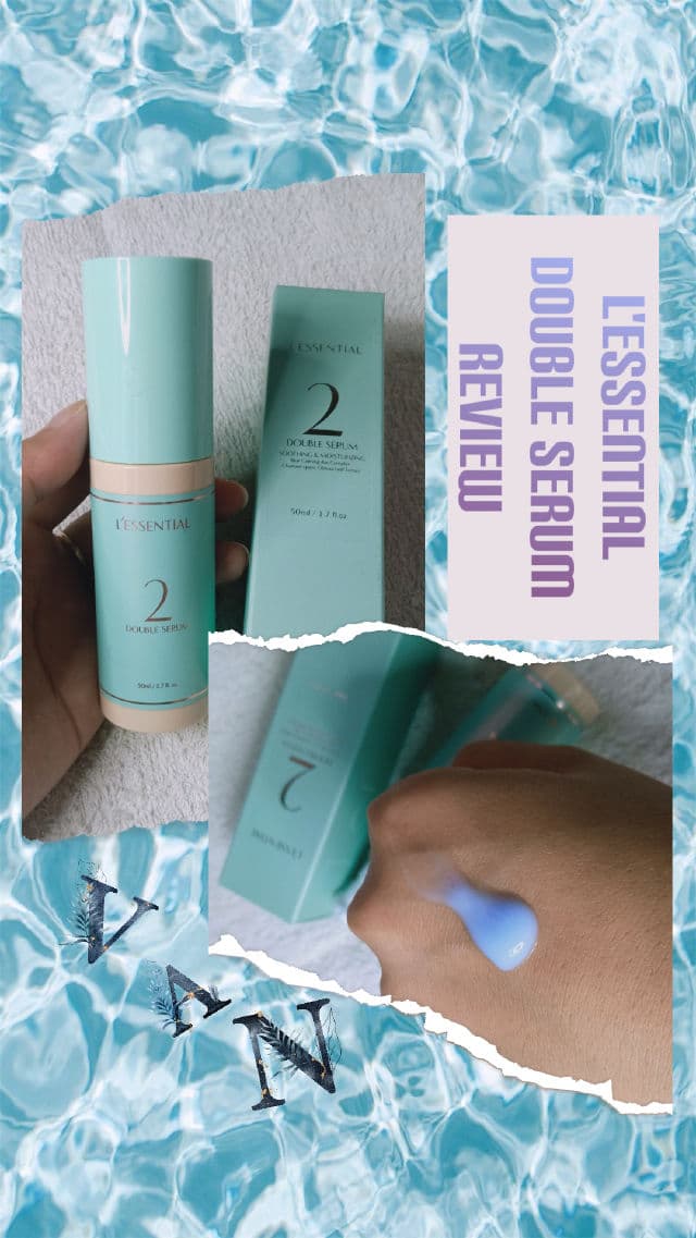 L'ESSENTIAL Double Serum review photo by Iamvan