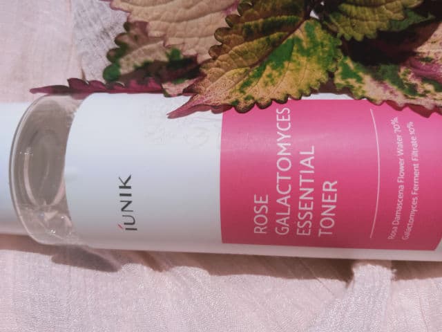 Iunik Rose Galactomyces Essential Toner review photo by Iamvan