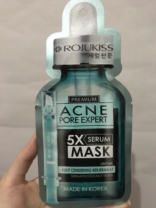 Rojukiss Acne Pore Expert 5X Serum Mask review photo by Ilovecindtania