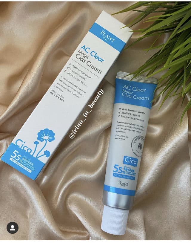 The Plant Base AC Clear Magic Cica Cream review photo by IrinaInBeauty