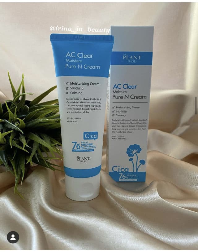 The Plant Base AC Clear Moisture Pure N Cream review photo by IrinaInBeauty