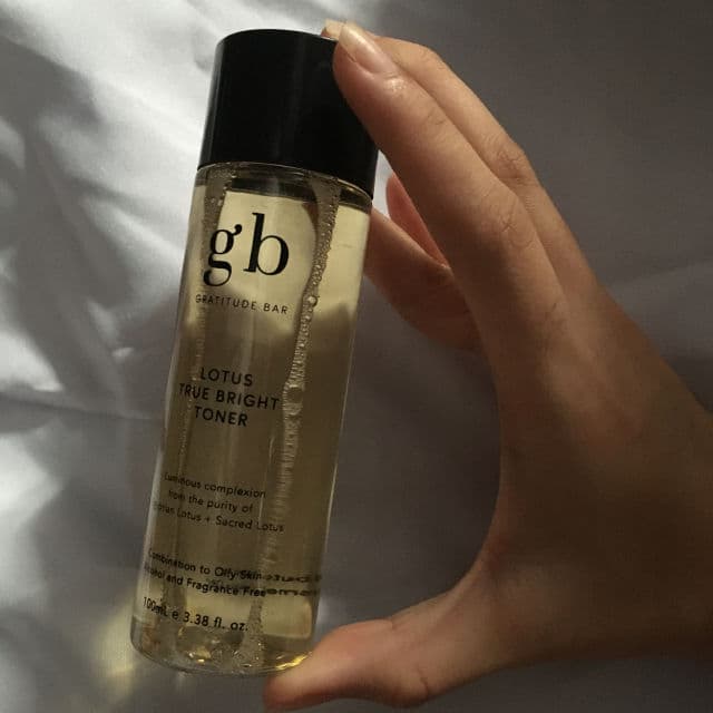 Gratitude Bar Lotus True Bright Toner review photo by Ishangg
