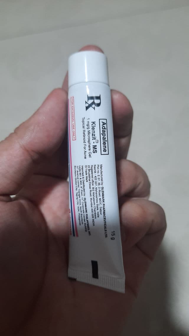 Glenmark Klenzit MS Adapalene 0.1% Gel review photo by Isoprofelle