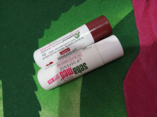 Sebamed Lip Defense Cherry SPF review photo by Istiqomah