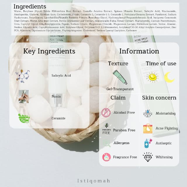Skintific 2% Salicylic Acid Acne Spot Treatment Gel review photo by Istiqomah