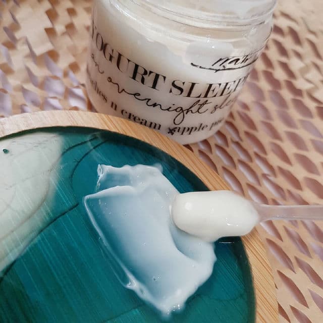 rraw Yogurt Sleeping Mask review photo by IvyPedrozo