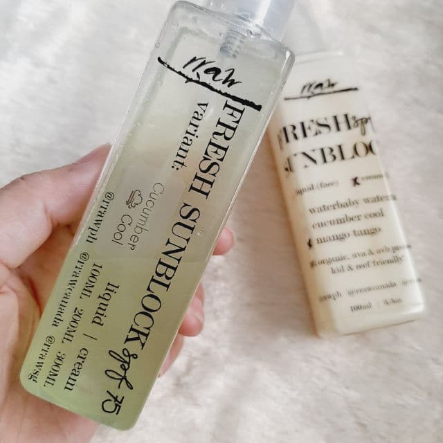 rraw Fresh SPF 75 Sunblock - Cucumber Cool review photo by IvyPedrozo