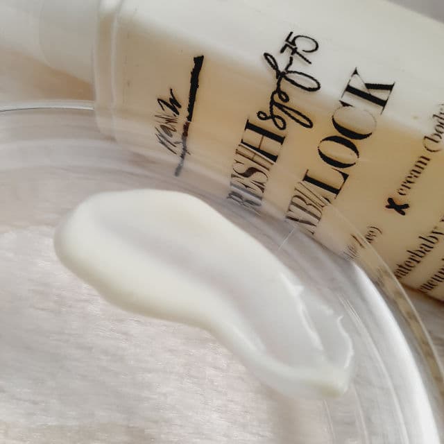 rraw Fresh SPF 75 Sunblock - Mango Tango review photo by IvyPedrozo