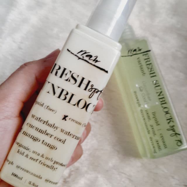 rraw Fresh SPF 75 Sunblock - Mango Tango review photo by IvyPedrozo
