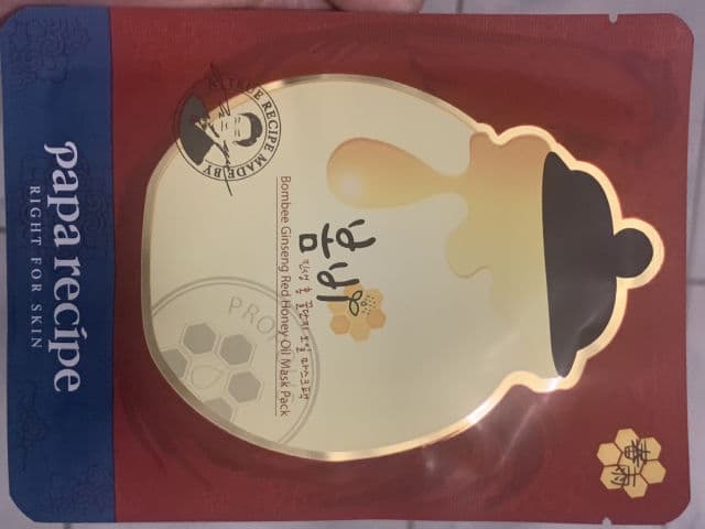 PAPA RECIPE [Discontinued] Bombee Ginseng Red Honey Oil Mask Pack review photo by vesalisa