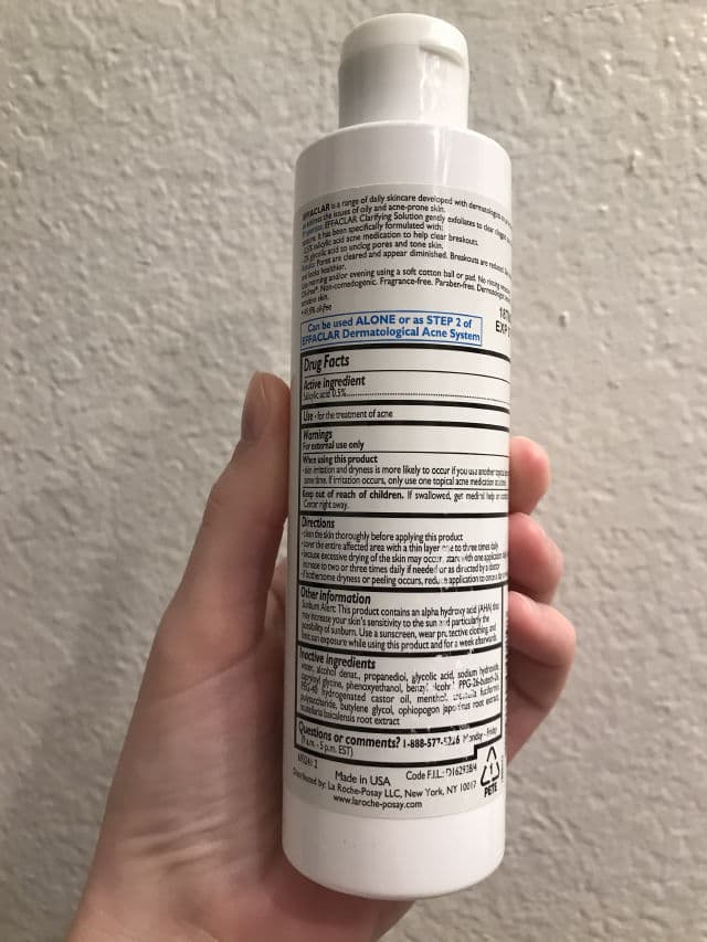 La Roche-Posay Effaclar Clarifying Solution Acne Toner review photo by Jaxxy26
