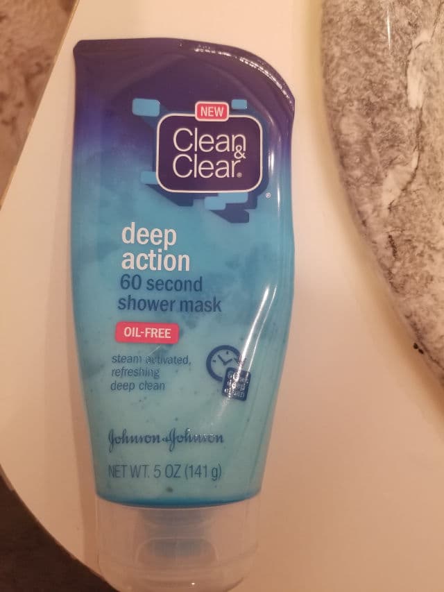 Clean & Clear Deep Action 60 Second Oil Free Shower Mask review photo by Jayla22