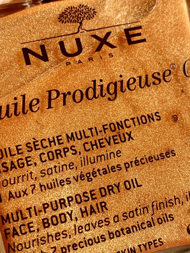 Nuxe Shimmering Dry Oil Huile Prodigieuse® Or review photo by JazzySkin