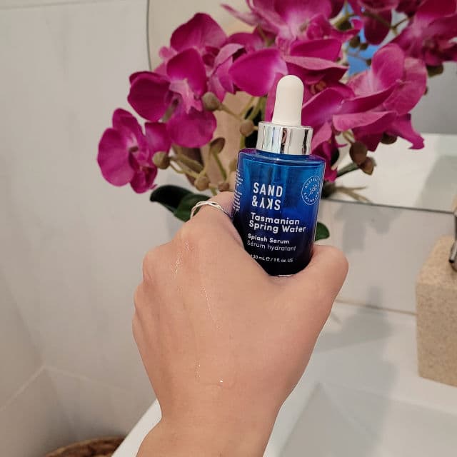 Sand & Sky Tasmanian Spring Water - Splash Serum review photo by JelenaaJekkii