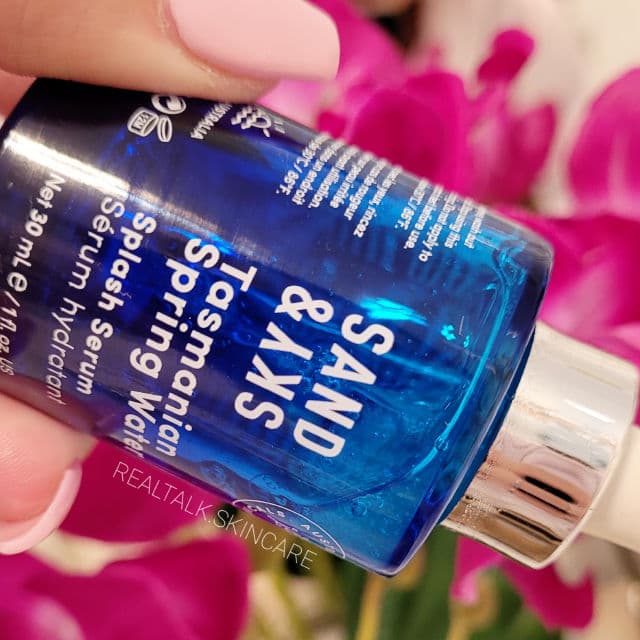 Sand & Sky Tasmanian Spring Water - Splash Serum review photo by JelenaaJekkii