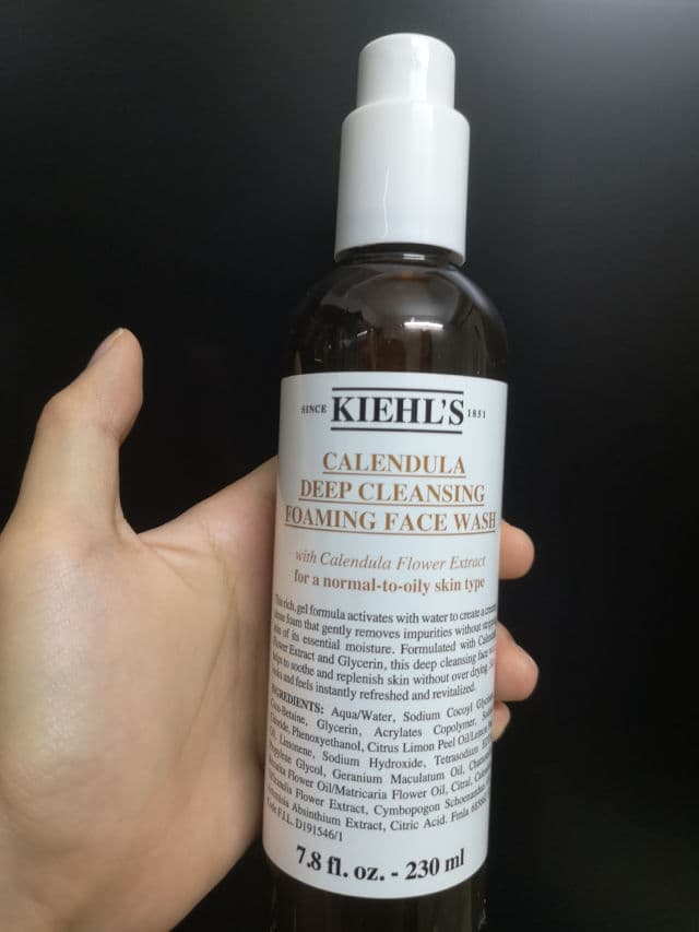 Kiehl's Calendula Deep Cleansing Foaming Face Wash review photo by Jes1999
