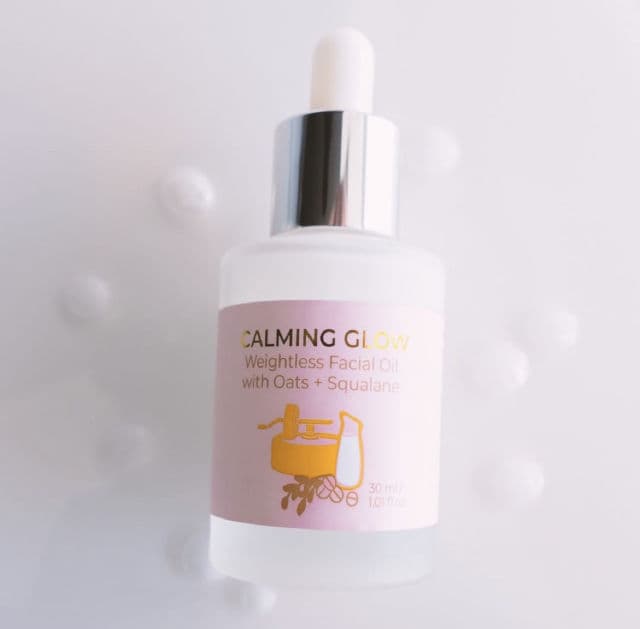 FaceTory Oats Calming Glow Weightless Facial Oil review photo by JessDoesAThing