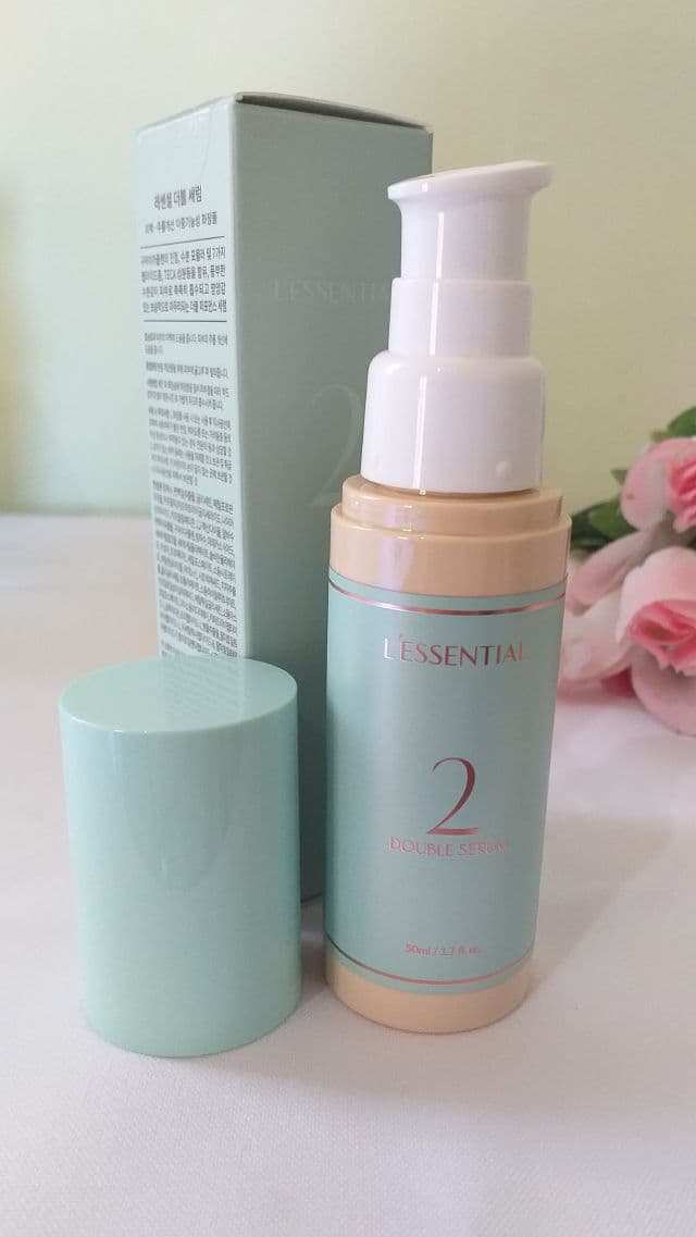L'ESSENTIAL Double Serum review photo by JessKbeauty
