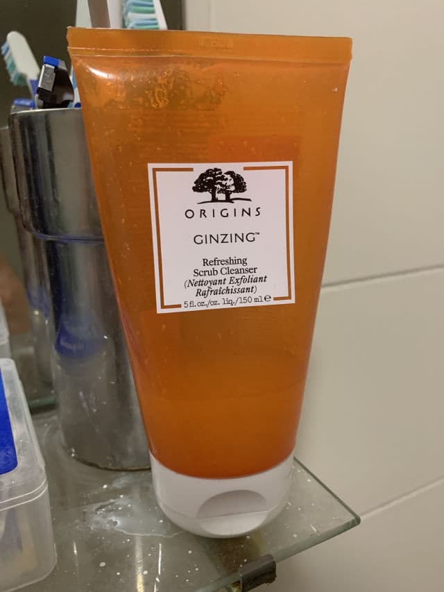 Origins GinZing Refreshing Scrub Cleanser review photo by JiaWennb