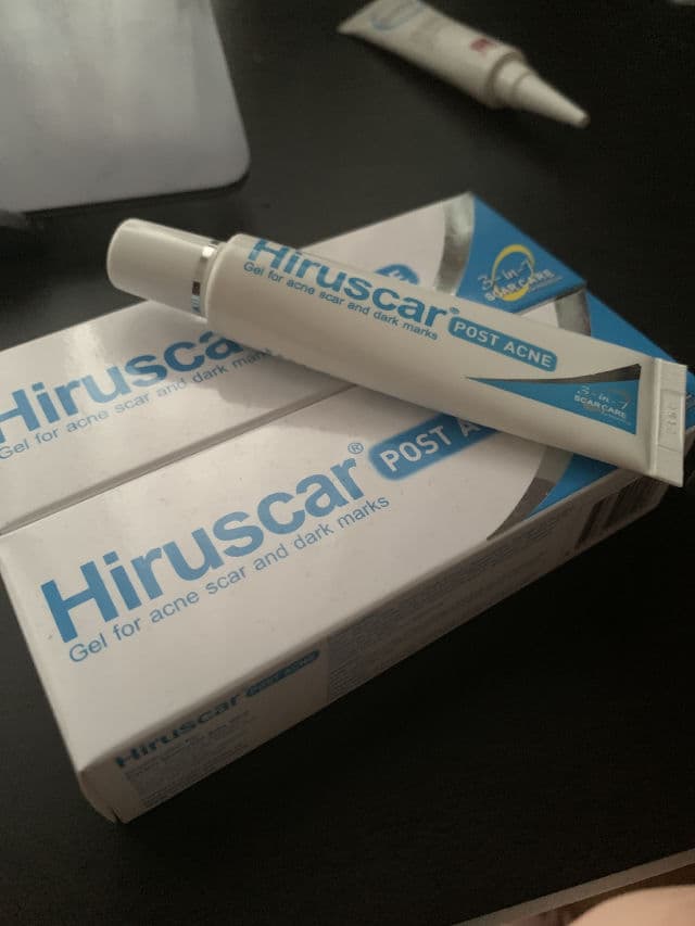Hiruscar Post Acne Gel for Acne Scar and Dark Marks review photo by JiaWennb