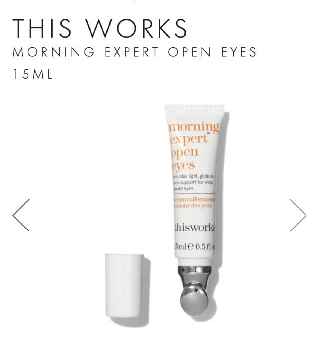 This Works morning expert™ open eyes review photo by Hebskin