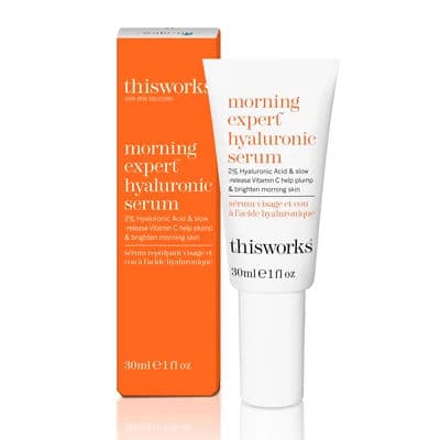 This Works morning expert™ hyaluronic serum review photo by Hebskin