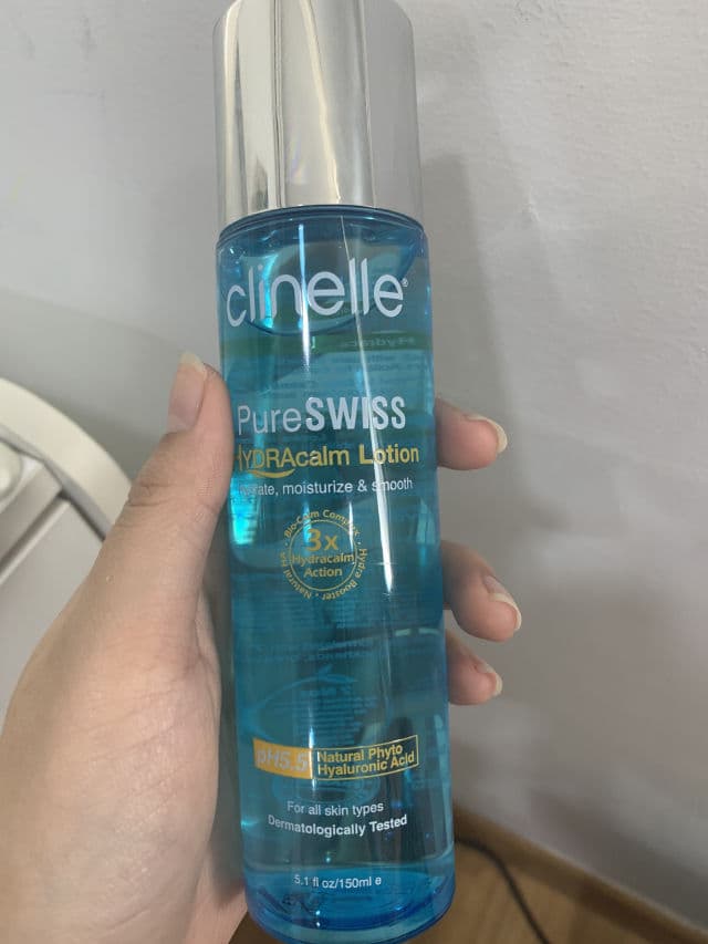 Clinelle Pure Swiss Hydra Calm Lotion review photo by JoChua