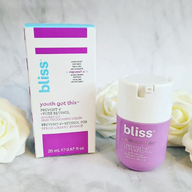 Bliss Youth Got This Serum Prevent-4 Pure Retinol Advanced Skin Smoothing Serum review photo by JoanM