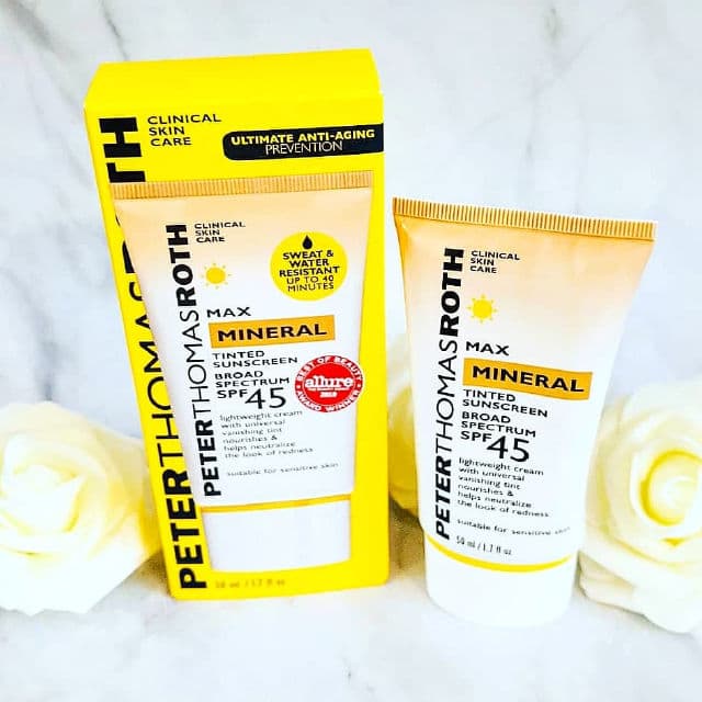 Peter Thomas Roth Max Mineral Tinted Sunscreen Broad Spectrum SPF 45 review photo by JoanM