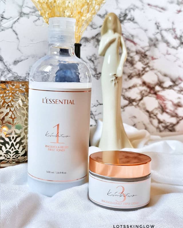 L'ESSENTIAL Rhodiola Lively Triple Cream review photo by Jonette
