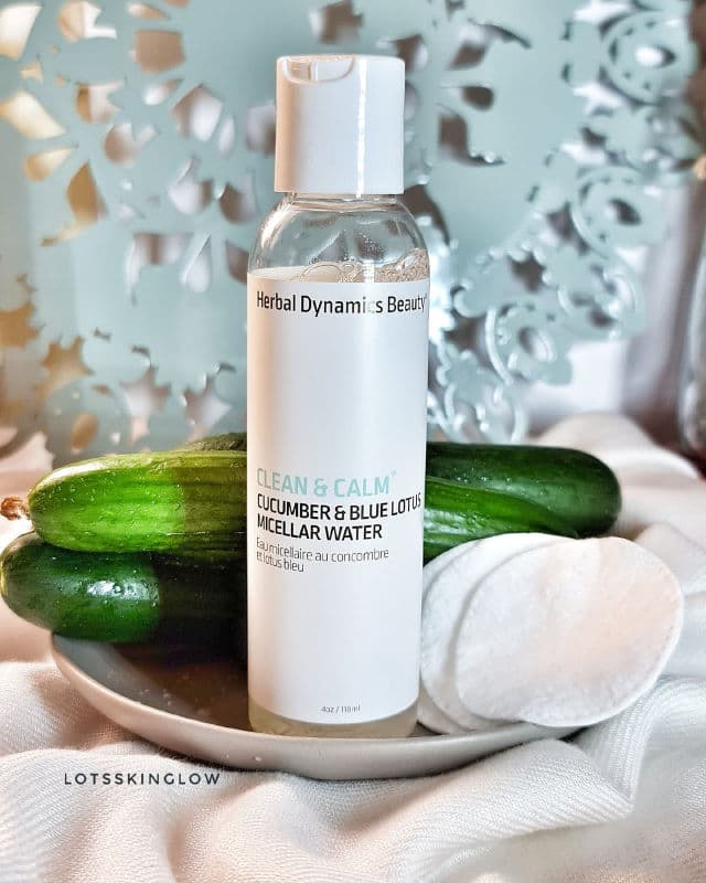 Herbal Dynamics Beauty Clean & Calm® Cucumber & Blue Lotus Micellar Water review photo by Jonette