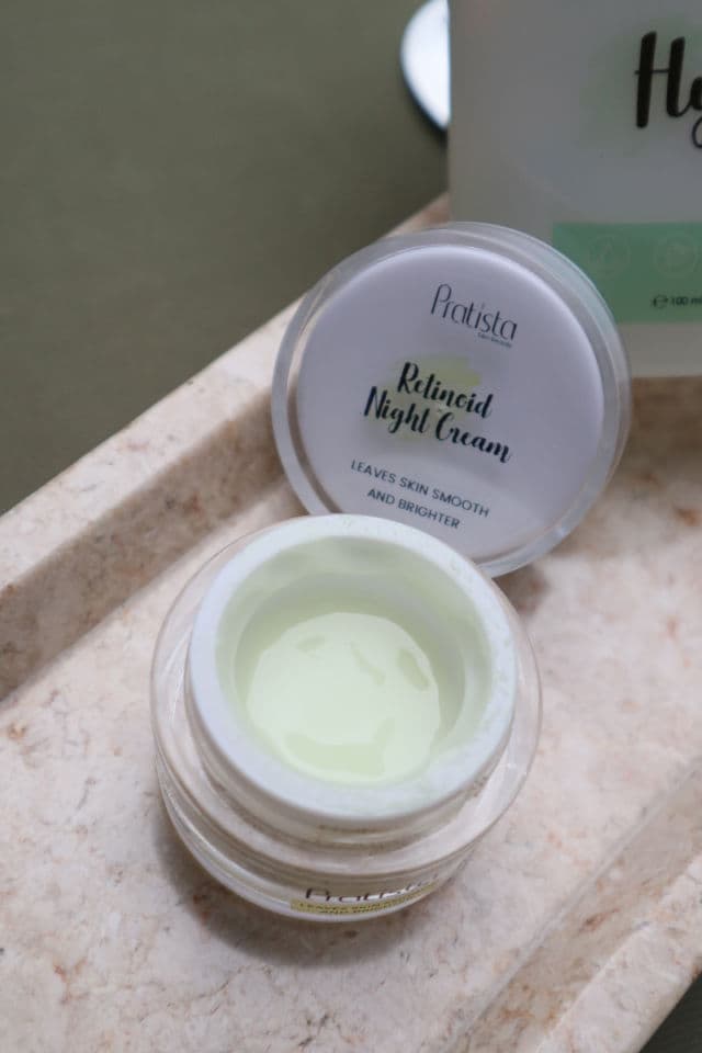 Pratista Retinoid Night Cream review photo by Jotan