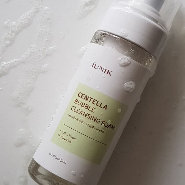 Iunik Centella Bubble Cleansing Foam review photo by Jxcelle