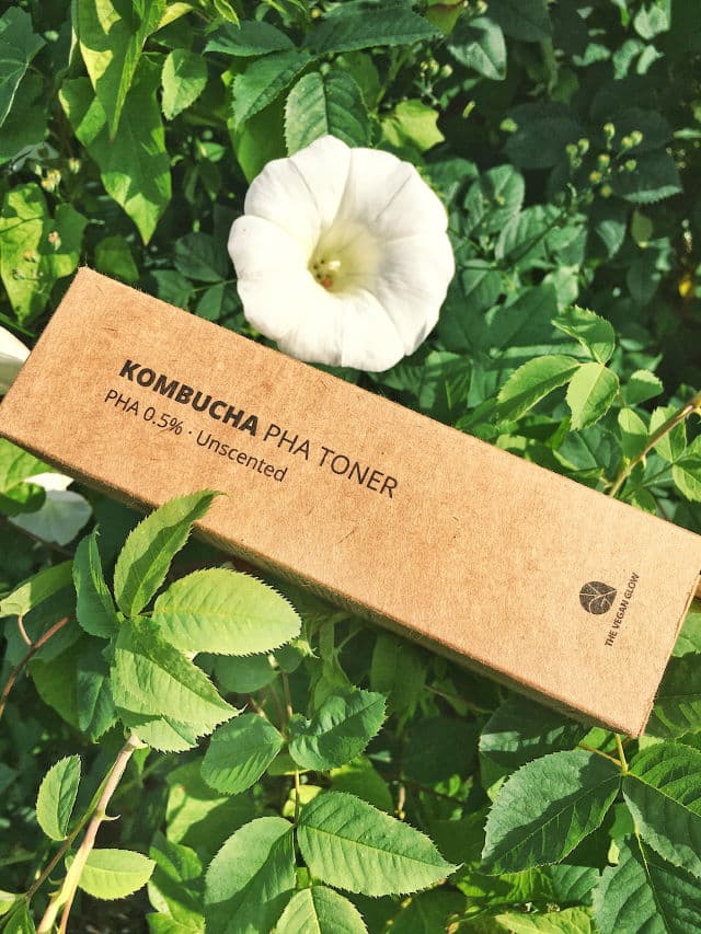 The Vegan Glow Kombucha PHA Toner review photo by KWYNBeauty