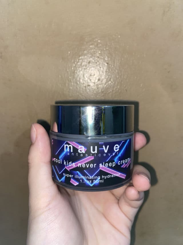 MAUVE FANTASTIC EVER Cool Kids Never Sleep Cream review photo by Kaiiixx