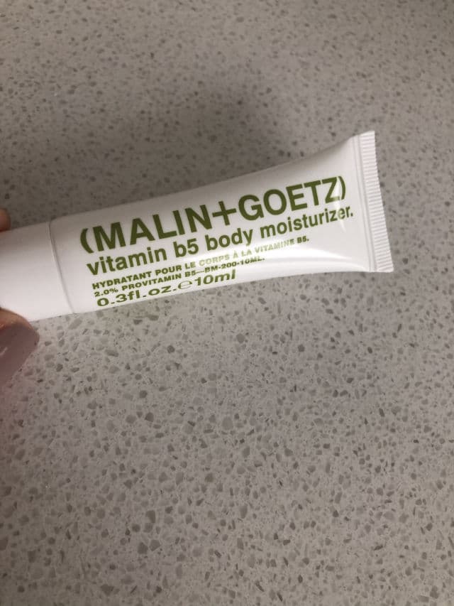 MALIN + GOETZ Vitamin B5 Body Moisturizer review photo by KateT