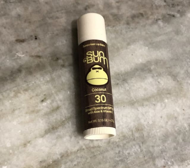 Sun Bum Sunscreen Lip Balm SPF30 review photo by KateT