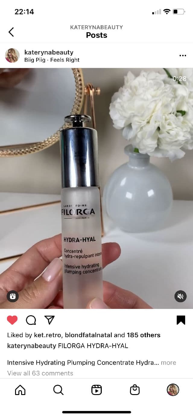 Filorga Hydra-Hyal Serum review photo by Katerynabeauty