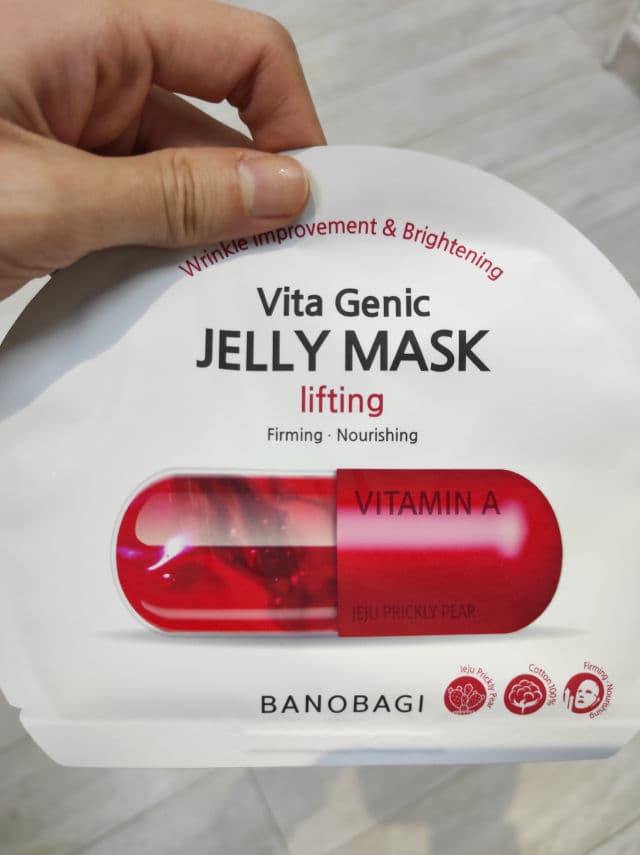 BANOBAGI Vita Genic Lifting Jelly Mask review photo by Katherina