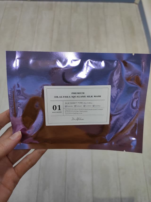 Dr. Althea Squalane Silk Mask review photo by Katherina