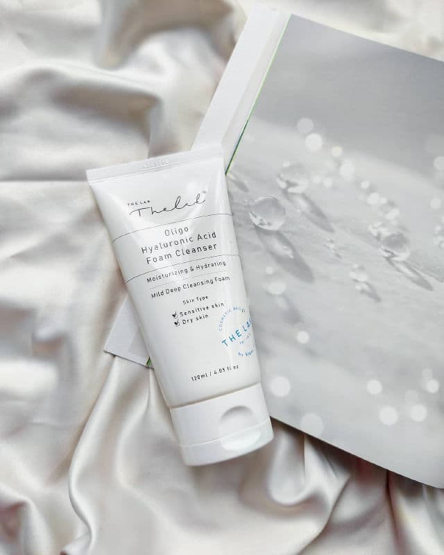 THE LAB by blanc doux Oligo Hyaluronic Acid Foam Cleanser review photo by Katherina