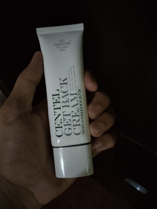 So Natural Centel Plus Get Back Cream review photo by Katho