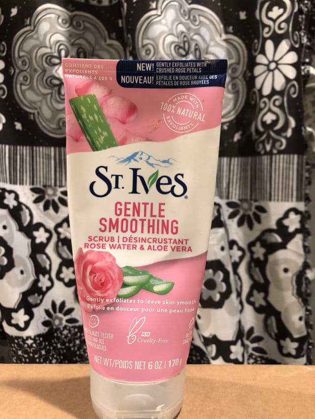 St. Ives Gentle Smoothing Rose Water and Aloe Vera Scrub review photo by Kathyl26
